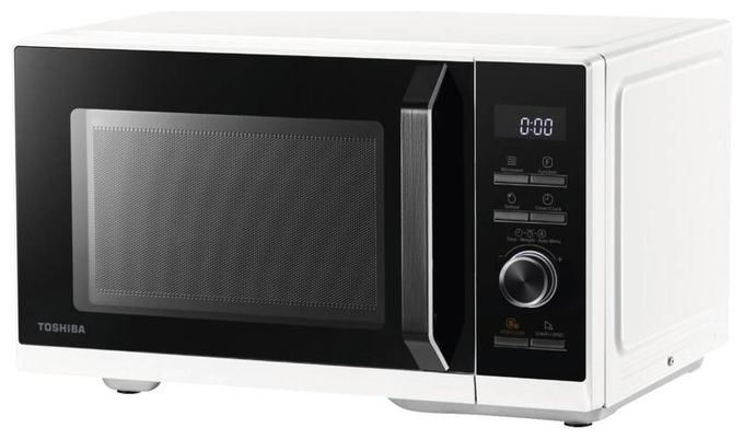 Freistehende Mikrowelle 900 W Größe: mittel 5 Stufen Grill  MW3-AC26SF (Schwarz, Weiß) 