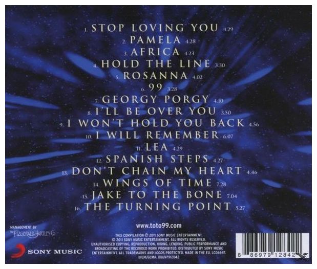 Toto - In The Blink Of An Eye-Greatest Hits 1977-2011 