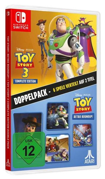 Toy Story 3 Complete + Retro Roundup! (Double Pack) (Nintendo Switch) 