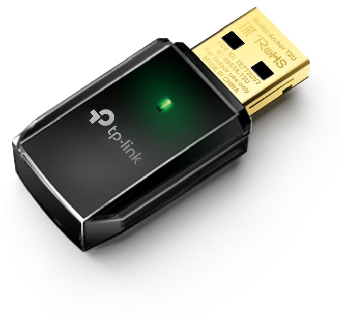 600 Mbit/s WiFi 5 T2U AC600 WLAN USB Stick 