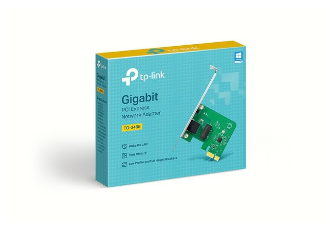 2000 Mbit/s TG-3468 Gigabit-PCI-Express-Netzwerkadapter 2000 Mbit/s 