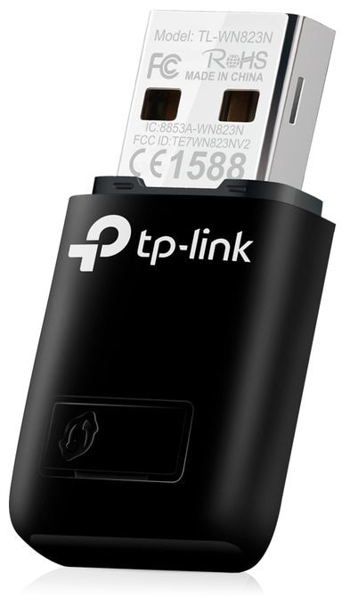 300 Mbit/s WiFi 4 TL-WN823N WLAN Mini USB Adapter 