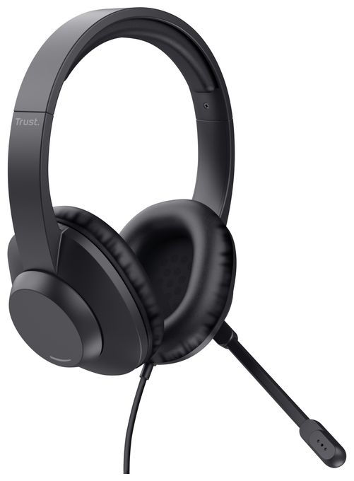 Over Ear Kopfhörer Kabelgebunden USB Type-C / USB Type-A  Ayda Max USB (Schwarz) 