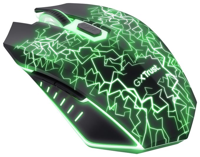 2000 DPI Gaming Maus Optisch  GXT107 Izza (Schwarz) 