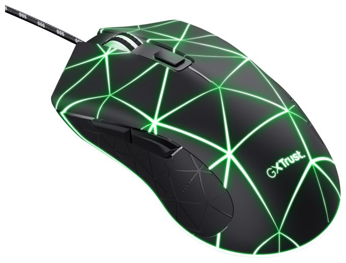 4000 DPI Gaming Maus Optisch  GXT133 Locx (Schwarz) 