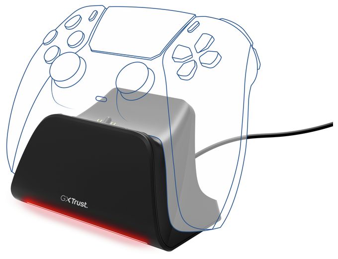 Ladestation PlayStation PS5  GXT255 (Schwarz) 