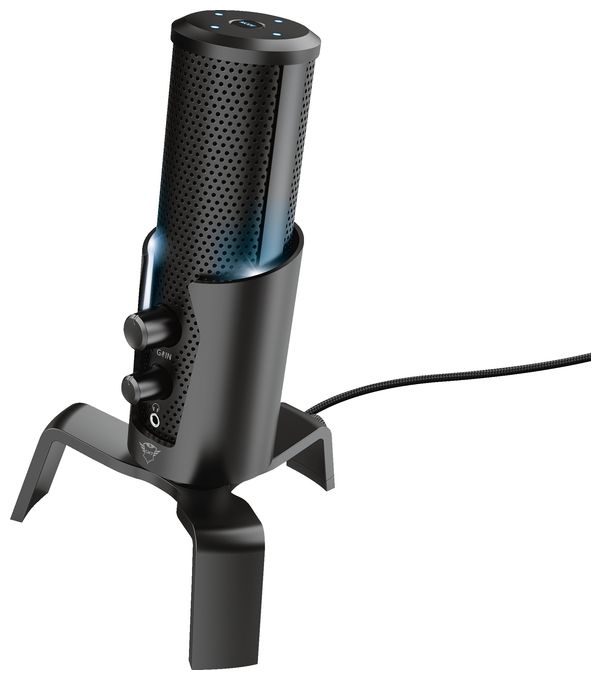 Kabelgebunden PC-Mikrofon 48 kHz USB  GXT258 Fyru (Schwarz) 