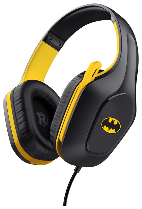 Over Ear Kopfhörer Kabelgebunden  GXT415BM Zirox Batman (Schwarz, Gelb) 