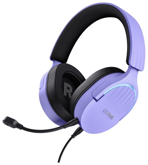 Ohraufliegender Kopfhörer Kabelgebunden USB Typ-A  GXT490 Fayzo (Schwarz, Violett) 