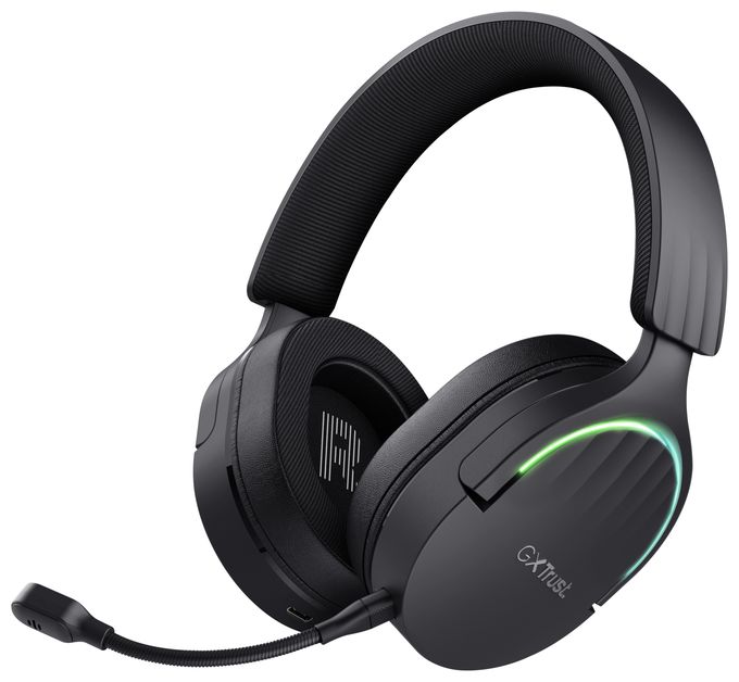 Bluetooth Kopfhörer kabelgebunden&kabellos 22 h Laufzeit USB Typ-C  GXT491 Fayzo (Schwarz) 