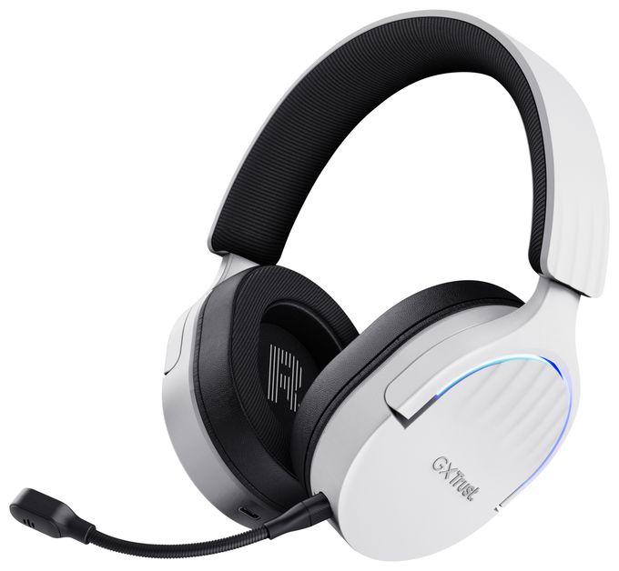 Bluetooth Kopfhörer kabelgebunden&kabellos 22 h Laufzeit USB Typ-C  GXT491 Fayzo (Schwarz, Weiß) 