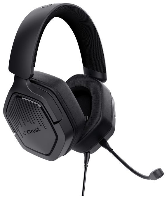 Over Ear Kopfhörer Kabelgebunden  GXT492 Carus (Schwarz) 