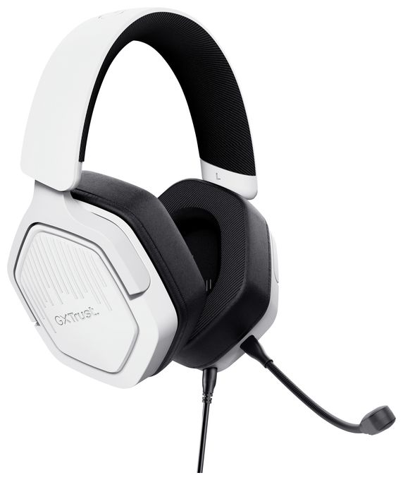 Over Ear Kopfhörer Kabelgebunden  GXT492 Carus (Weiß) 