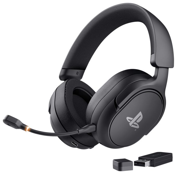 Over Ear Kopfhörer kabelgebunden&kabellos 55 h Laufzeit  GXT499 Forta (Schwarz) 