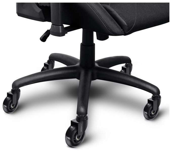 Nachlaufrad  GXT702 Gel-Stuhlrollen (Schwarz) 