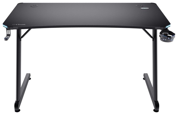bis 150 kg  GXT709 Luminus RGB Gamingtisch (Schwarz) 