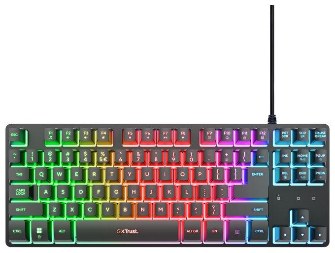 RGB-LED Gaming Tastatur USB  GXT794 3-in-1 Gaming (Schwarz) 