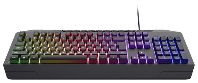 RGB-LED Gaming Tastatur USB  GXT836 EVOCX (Schwarz) 