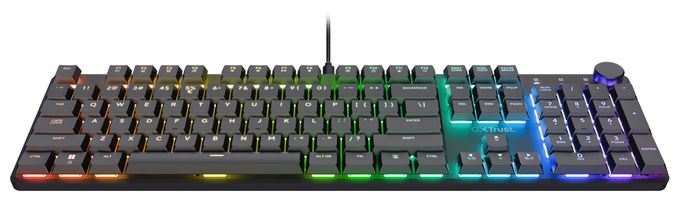 LED Gaming Tastatur USB  GXT866 Torix (Schwarz) 