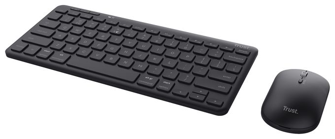 Büro Tastatur RF Wireless + Bluetooth  Lyra (Schwarz) 