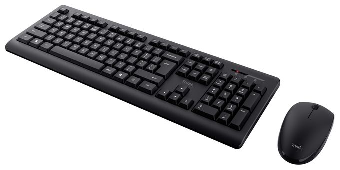 Büro Tastatur RF Wireless  Primo (Schwarz) 