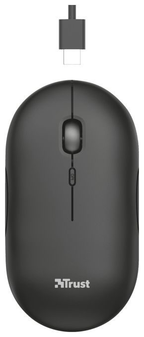 1600 DPI Büro Maus Optisch  Puck (Schwarz) 
