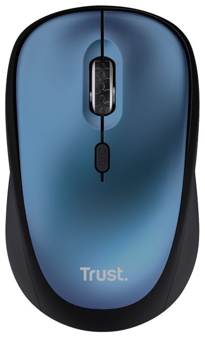 1600 DPI Büro Maus Optisch  Yvi (Schwarz, Blau) 