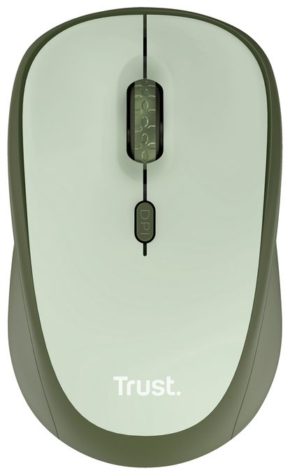 1600 DPI Büro Maus Optisch  Yvi+ (Schwarz, Grün) 