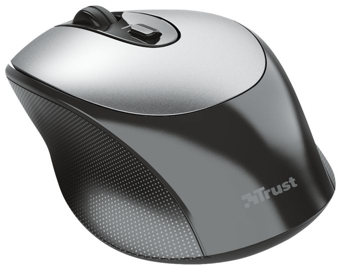 1600 DPI Büro Maus Optisch  Zaya (Schwarz, Grau) 