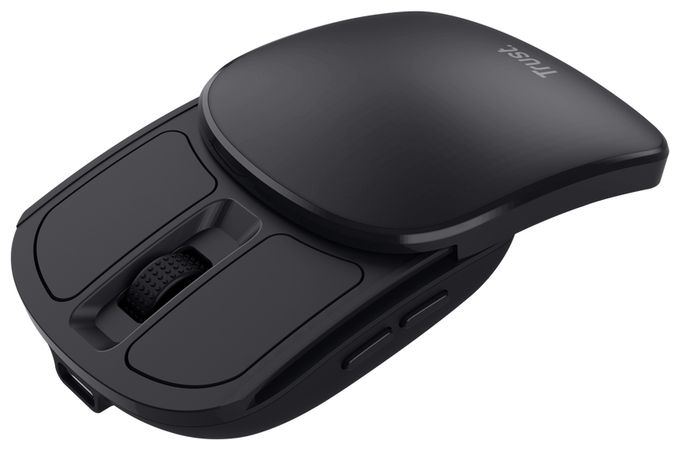 2400 DPI Reisen Maus  Zylo Pocket (Schwarz) 