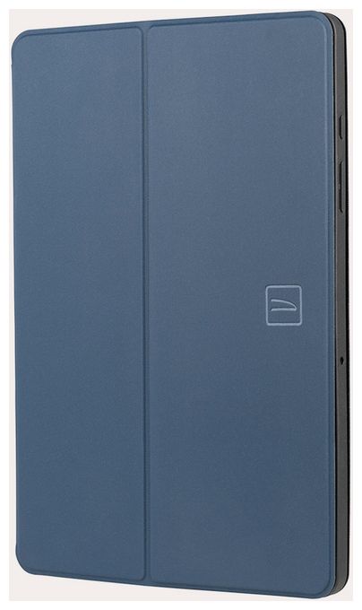 Flip case aus Kunststoff für Samsung Galaxy Tab A9+ (11") 2023 bis 27,9 cm (11") mit Klappverschluss (Blau) Gala 