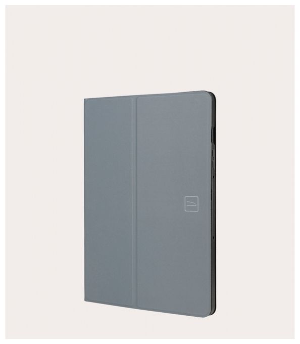 Folio aus Nylon, Thermoplastische Polyurethane (TPU) für Samsung Galaxy Tab S9+ (12,4") 2023, Tab S9 FE+ (12,4") 2023 bis 31,5 cm (12.4") Kratzresistent mit Magnetverschluss (Grau) Gala 