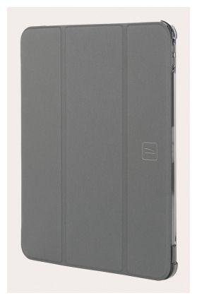 Folio aus Polycarbonat, Thermoplastische Polyurethane (TPU) für Apple iPad 10.9" 10th gen 2022 bis 27,7 cm (10.9") Schockresistent (Grau, Transparent) IPD1022ST-G 