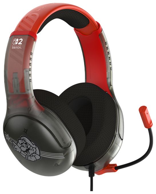 Over Ear Kopfhörer kabelgebunden  Airlite Fit (Schwarz, Rot) 