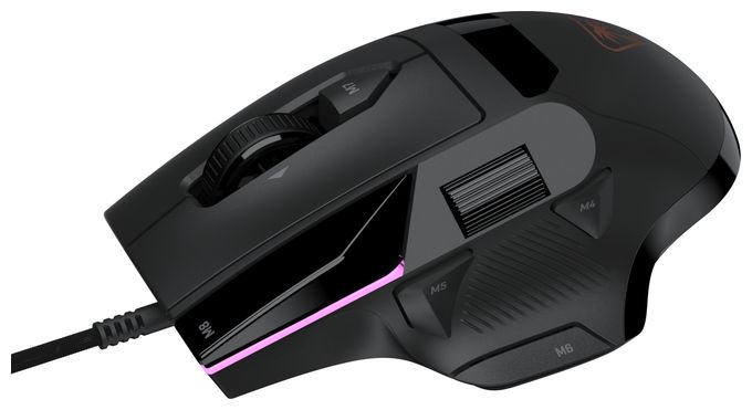30000 DPI Gaming Maus Optisch  Command Series MC3 Wired (Schwarz) 