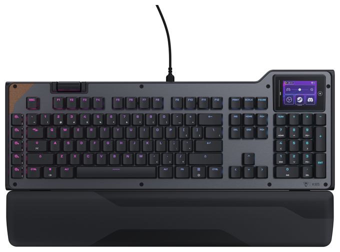 RGB-LED Gaming Tastatur USB  Command Series KB5 (Schwarz) 