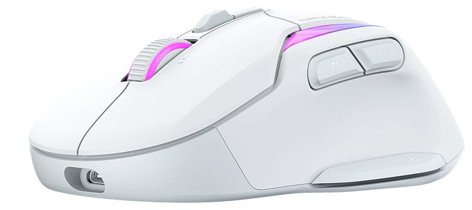 26000 DPI Gaming Maus Optisch  Kone II Air (Weiß) 