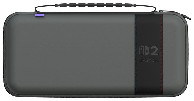 PlayTrek Etui Offiziell von Nintendo lizenzierte Reiseetui zum Schutz deiner Nintendo Switch 2, Antrazitschwarz 