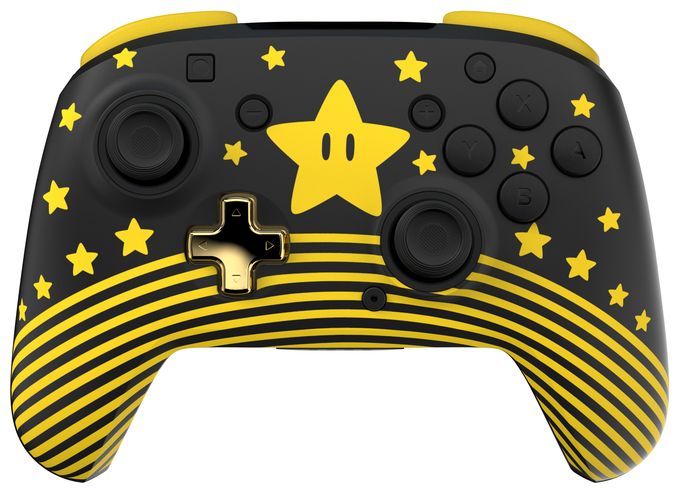 Gamepad für Nintendo Switch, Nintendo Switch 2, Nintendo Switch Lite, Nintendo Switch OLED  Rematch (Schwarz, Gold, Gelb) 