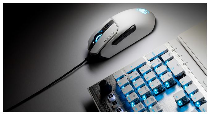 RGB-LED Gaming Tastatur USB  Vulcan 122 AIMO (Weiß) 
