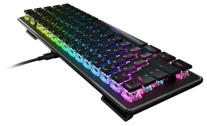 RGB-LED Gaming Tastatur USB  Vulcan II Mini (Schwarz) 