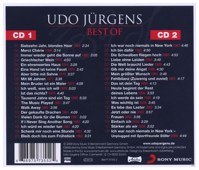 Udo Jürgens - Best Of 