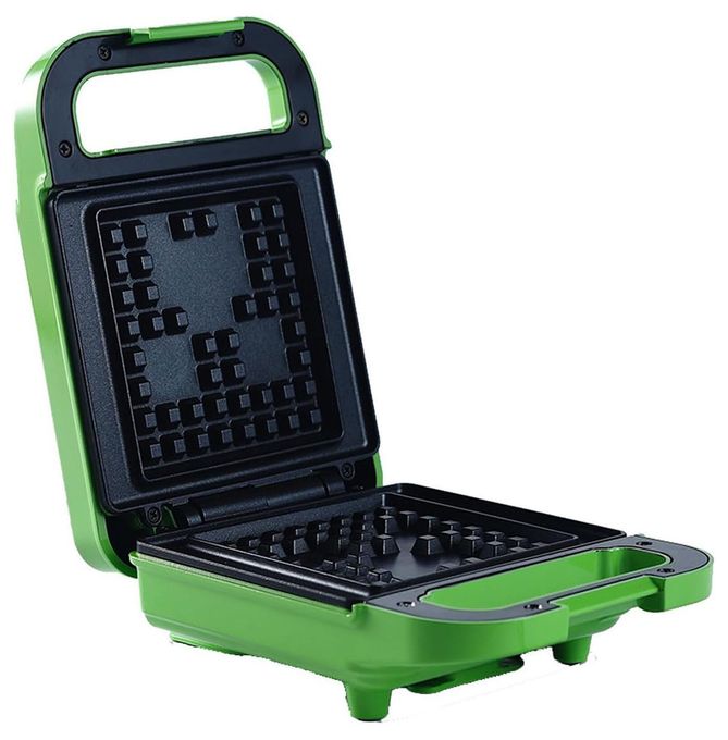 Waffeleisen Rechteckig für 1 Waffel(n) Minecraft Creeper 
