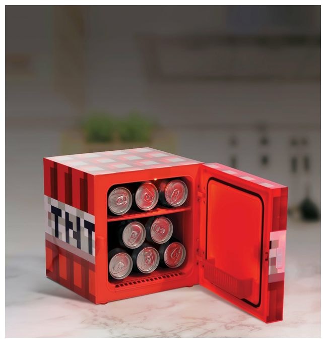 Minecraft TNT Block 6,7L Minikühlschrank 