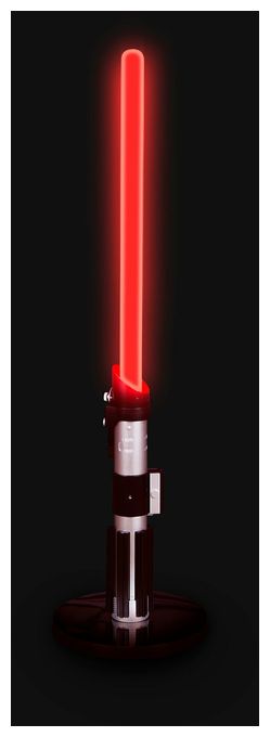 Star Wars Darth Vader Lichtschwert Tischlampe 