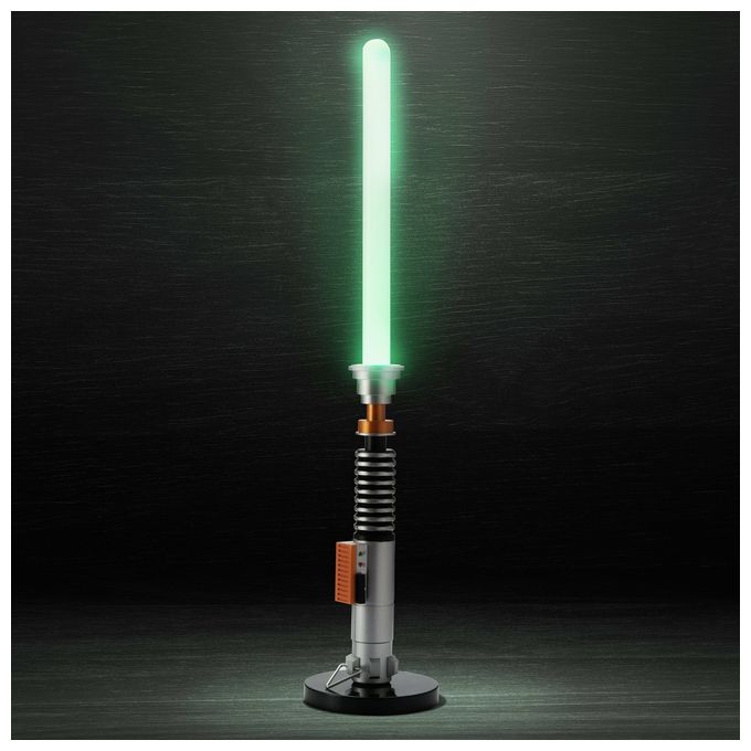 Star Wars Luke Skywalker grünes Lichtschwert Tischlampe 
