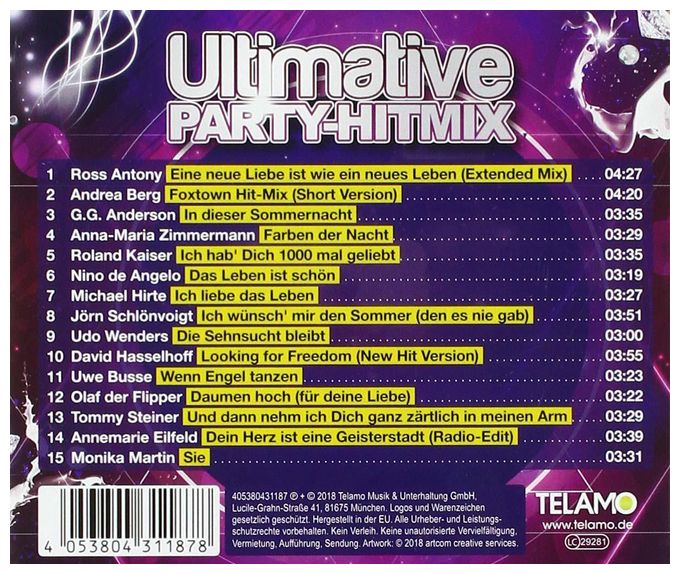 VARIOUS - Ultimate Party-Hitmix 