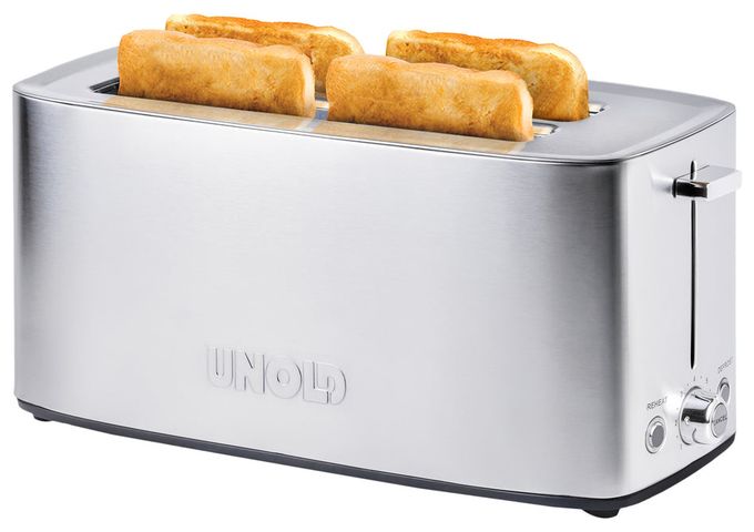 Toaster 1400 W 4 Scheibe(n) 7 Stufen  38266 Tom (Edelstahl) 