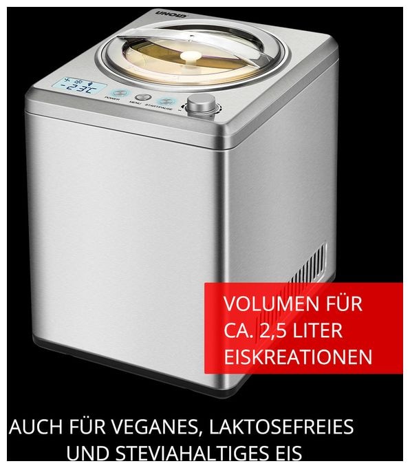 2,5 l Eismaschine 250 W 48880 Profi Plus 