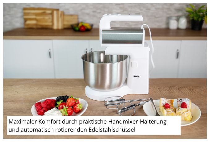 Handmixer 500 W 5 Stufen  78720 Hannah (Weiß) 